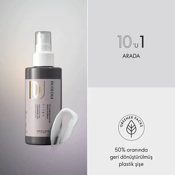 اسپری مو سی سی دئولوژی ترمیم کننده150میلDuologi CC Hair Beautifier Leave-in Spray